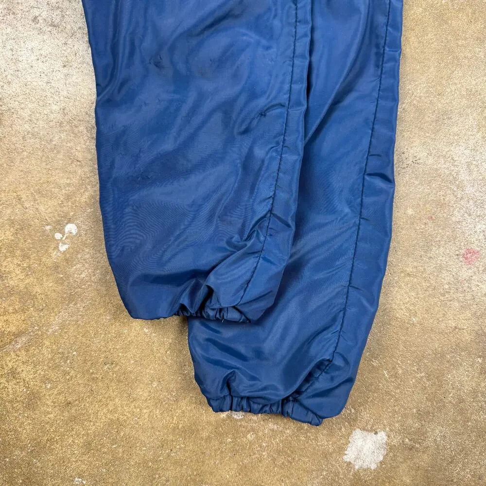 Vtg 70s‎ Russell Athletic Coach Jacket Youth Medium Blue Cavaliers Appliqué